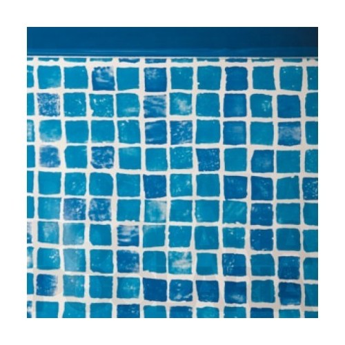 Liner gresite piscina Gre ovalada altura 132 sistema colgante 50/100